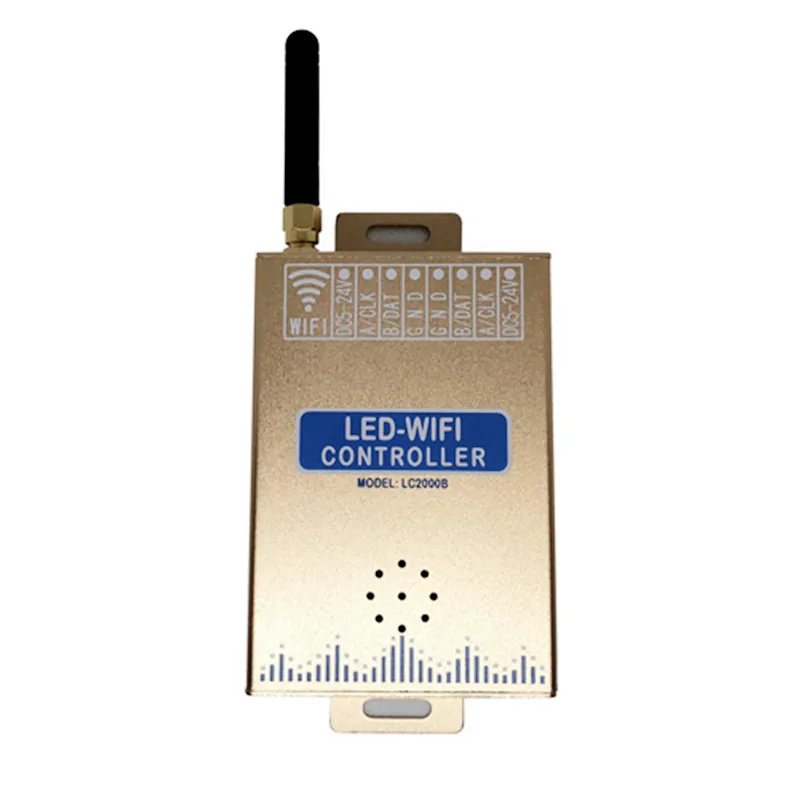 LC2000B LC1000A светодиодный Wi-Fi музыкальный контроллер с микрофоном для цифровых
