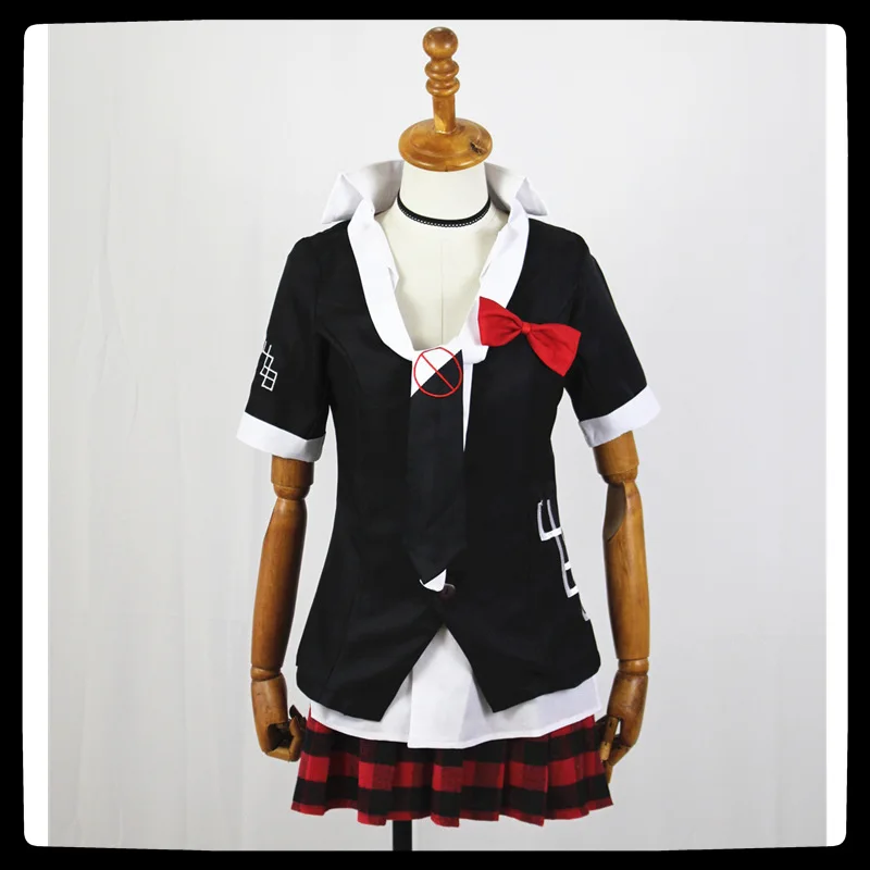 Anime Junko Enoshima Emboitement Inushio Kimuchi Danganronpa Trigger Happy Havoc Costume Danganronpa Cosplay Halloween Suit