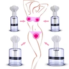 Помпа для сосков SMLXL, зажим для Присоска на грудь, насос для стимуляции клитора, вакуумный насос для взрослых, секс-игрушка для женщин