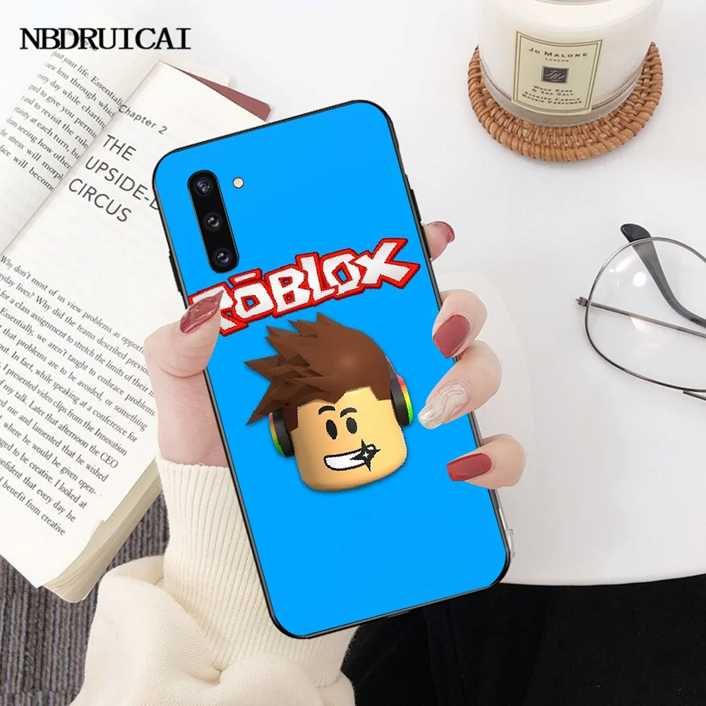 NBDRUICAI популярная игра Roblox чехол для телефона Samsung Note 3 4 5 7 8 9 10 pro M10 20 30 | Мобильные
