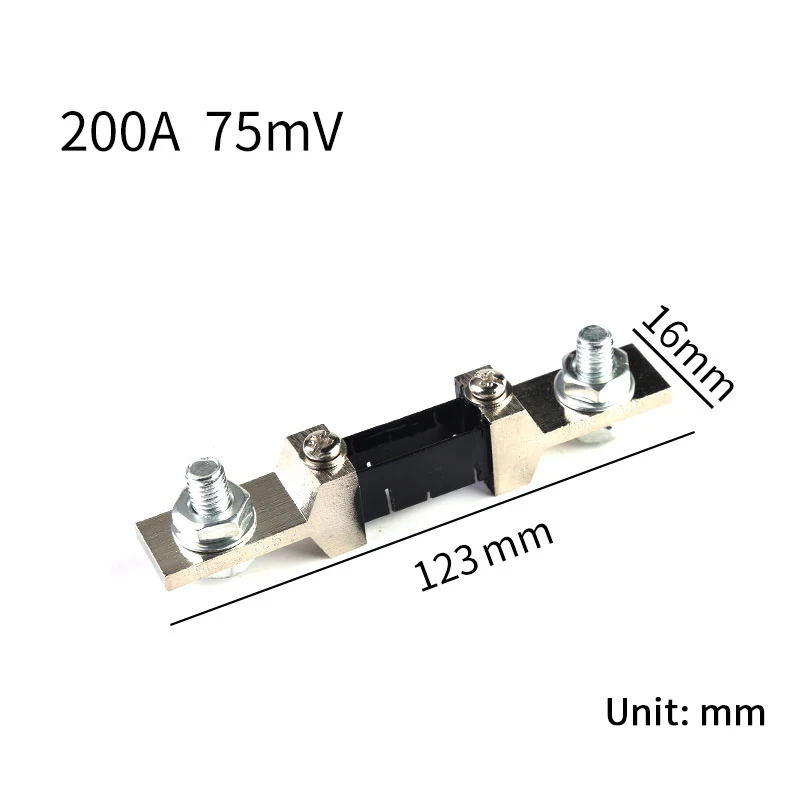 

1PCS External Shunt FL-2B 200A/75mV Current Meter Shunt resistor For digital ammeter amp voltmeter wattmeter