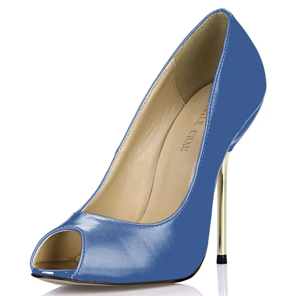 Пикантные вечерние открытый носок на каблуке шпильке На железной Для женщин