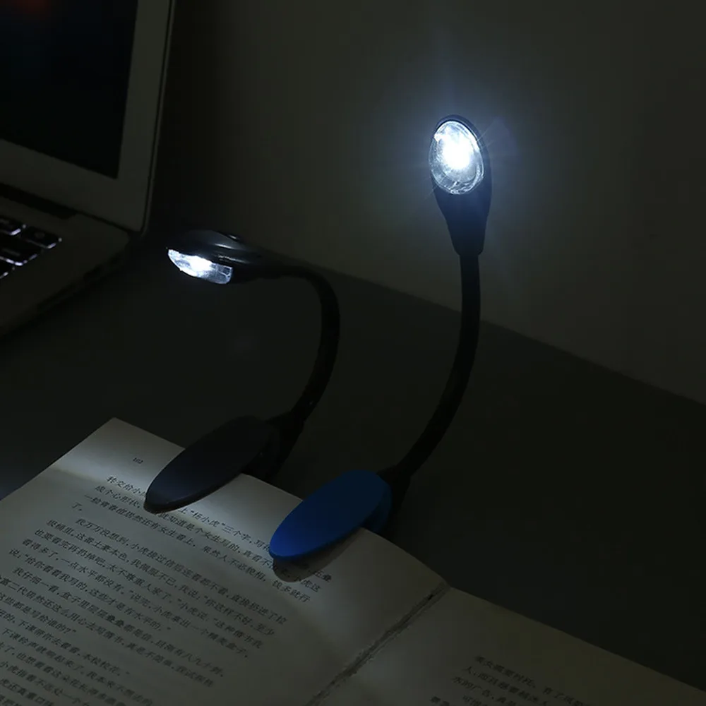 

top selling Fine Convenient Portable Travel Book Reading Light Lamp Mini LED Clip Booklight Support Wholesale and Dropshipping