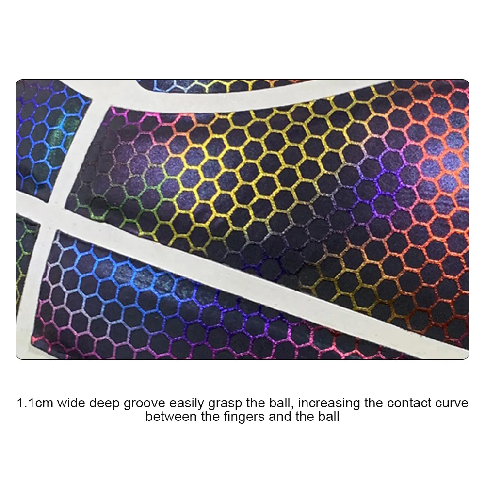 Новый светоотражающий баскетбольный голографический светящийся мяч