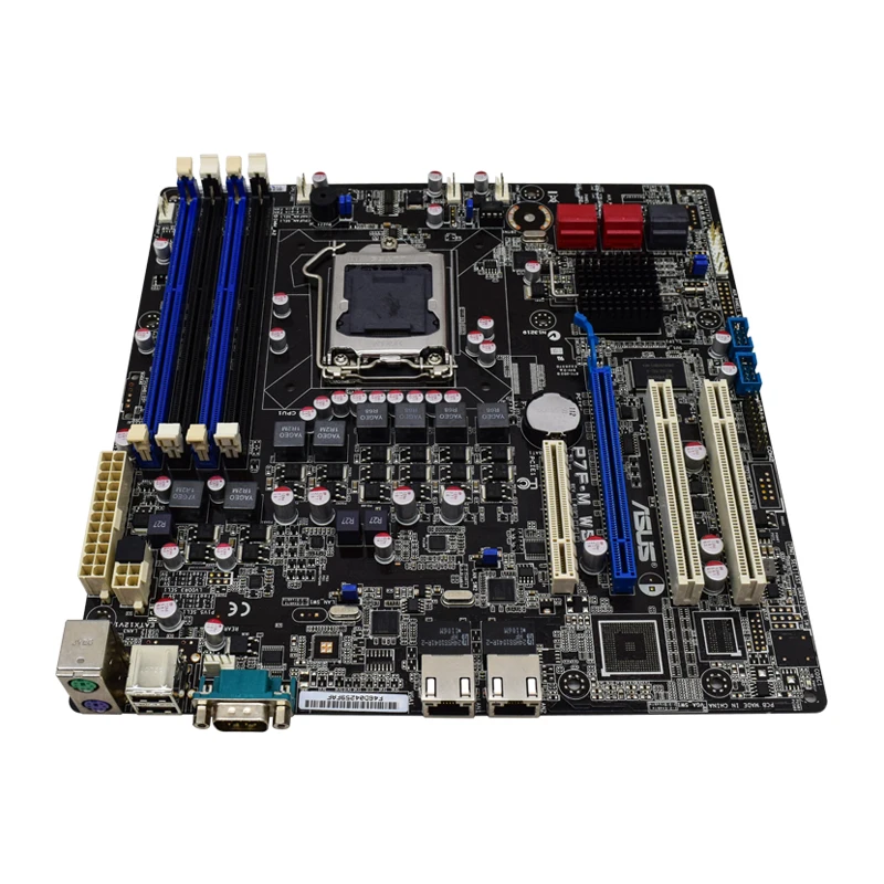Материнская плата ASUS P7F-M WS 1156 материнская DDR3 с поддержкой памяти Core i7 i5 i3