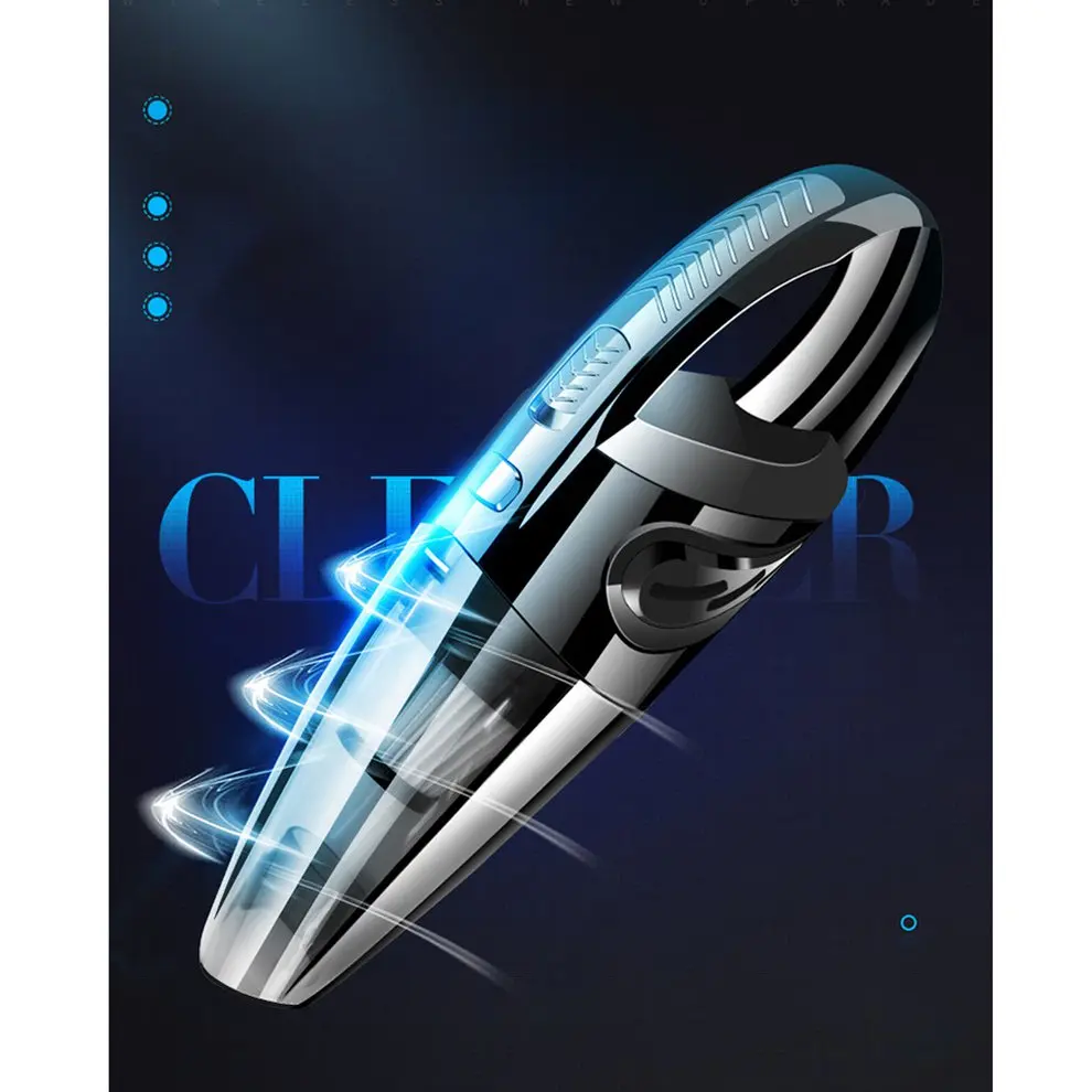 

Car vacuum cleaner with lighting vacuum cleaner portable air pump vacuum cleaner