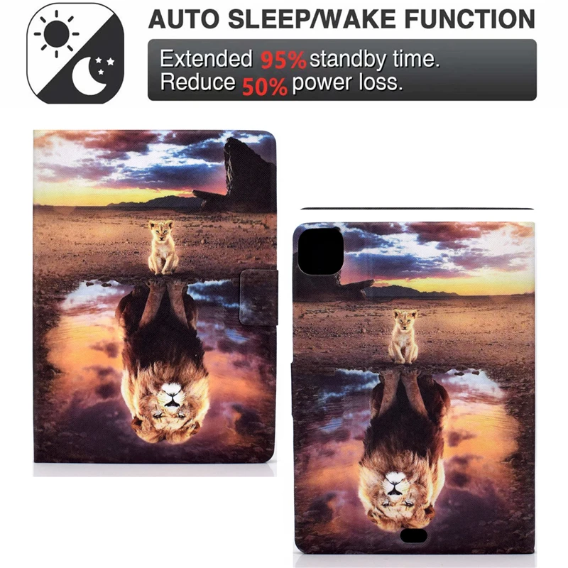 

Coque Case For Apple IPad Air 4 10.9 inch Cartoon Leather Magnetic Cover For Ipad Air4 Air 4th Generation A2072 A2324 Cover Case