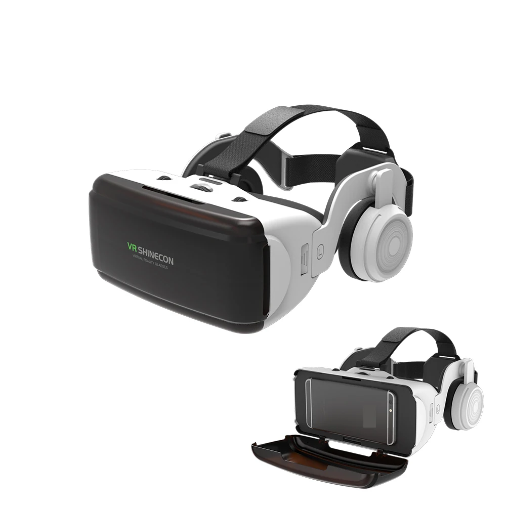 

VR Glasses Smart headphone Virtual Game VR 3D HD video Glasses Headset for IOS Android phone