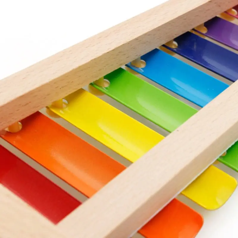 

Baby Kid Musical Toys Xylophone Wooden Instrument Gift Child Wisdom Developmenting Educational Toy