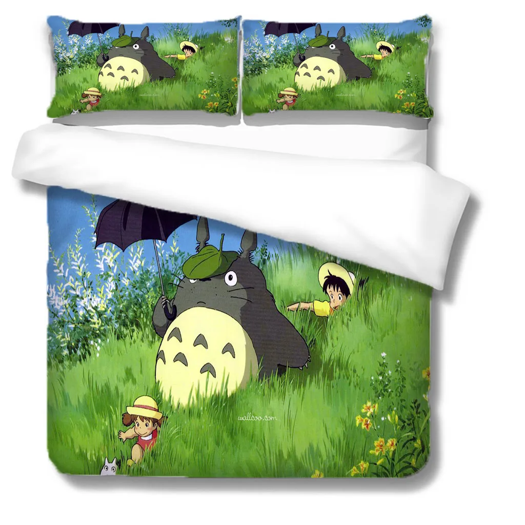 

Classic 3D Bedding Set Duvet Cover Set Comforter Double King Queen Double Single Size Cartoon Design Custom Bedclothes