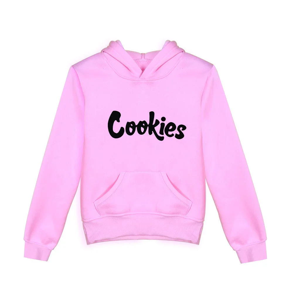 

2021 Cookies Kids Hoodie Cookies Harajuku Hoodies Boys and Girls Kawaii Clothes
