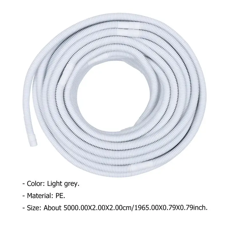 

1pc Simple Air Conditioner Draining Hose Useful Drain Hose Flexible Drain Pipe
