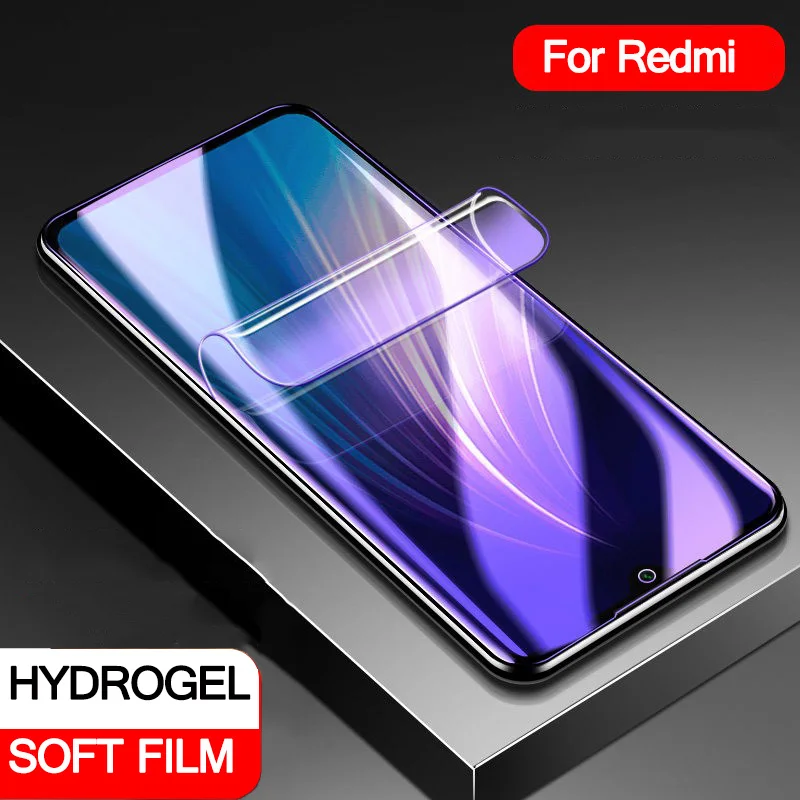 Гидрогелевая пленка для Xiaomi Redmi Note 8t 8 K30 K20 Pro защитная экрана 8a 7a note 7s 7 pro 7pro мягкая