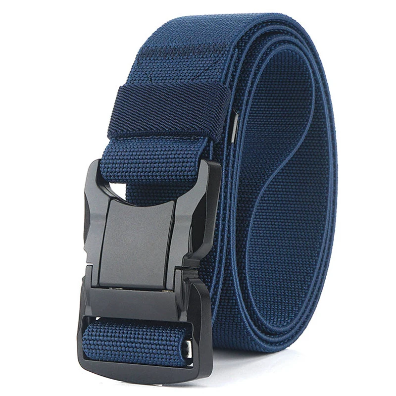 Черный алюминиевый спортивный ремень 2020 быстросъемная Пряжка мягкий настоящий