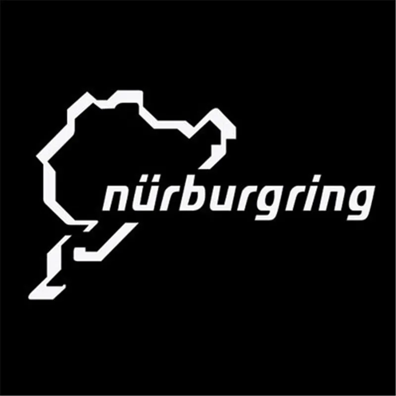 

1 шт. гоночная дорога Nurburgring стикеры s наклейки виниловые Стикеры Авто Дверь Окно автомобильный Стайлинг