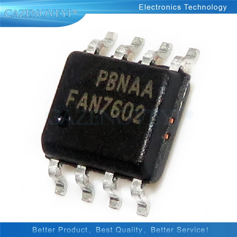 10 шт./лот FAN7602 FAN7602C FAN7602MX SOP 8 на складе|Интегральные схемы| |
