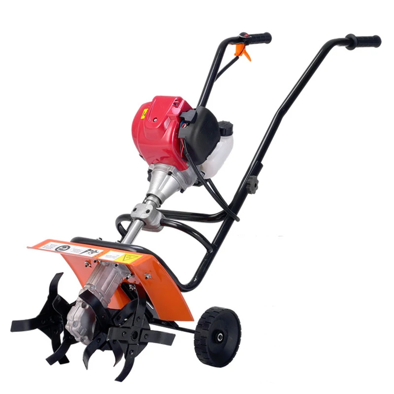 

Small Gasoline Rotary Tiller Multifunction Home Vegetable Garden Orchard Dig Weeding Dig Hoeing Machine Micro Tillage Machine
