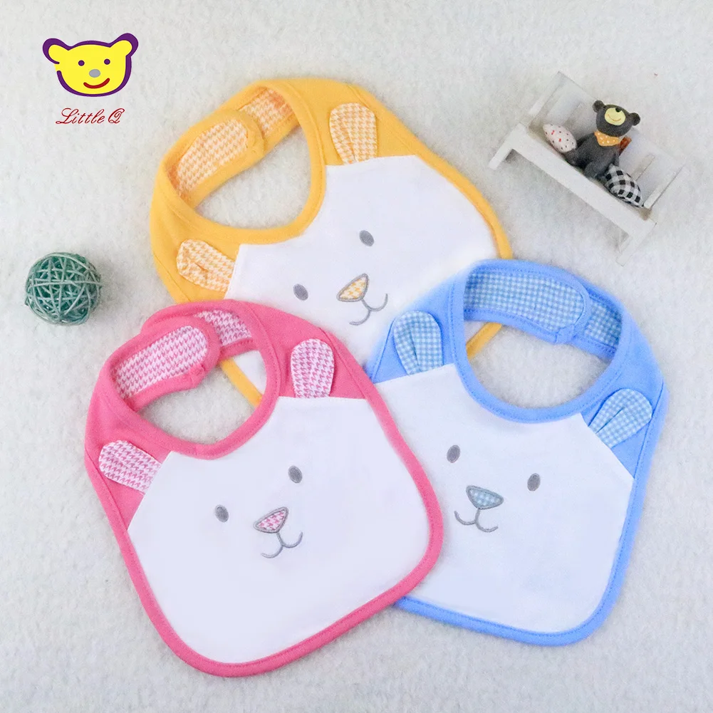 

Baby 100% Cotton Cartoon Pattern Fashion Bibs Newborn Clothes for Boy and Girl
