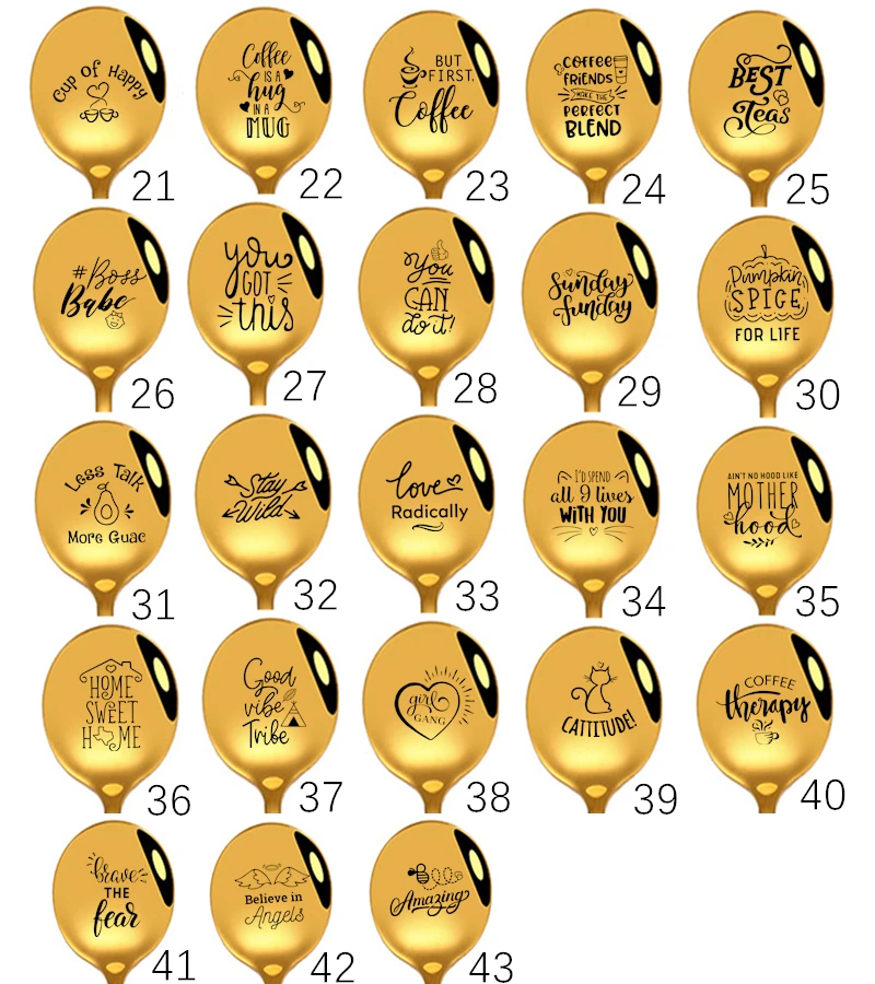 Кофейная ложка из нержавеющей стали индивидуальная надпись подарок для пар