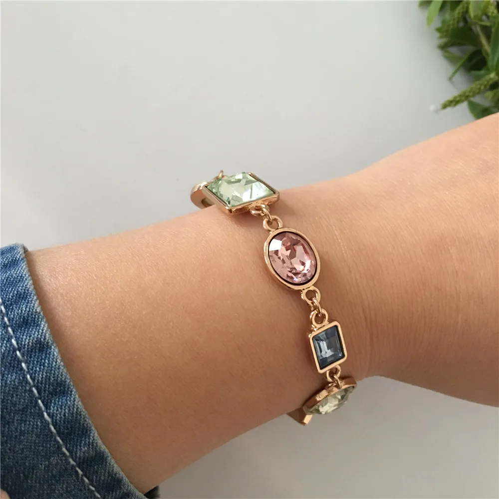 F/W Новое Поступление Золотые разноцветные стразы для багета массивные серьги-кольца для женщин вечерние упаковочные коробки