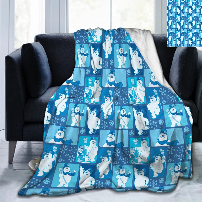 Мягкое одеяло в мультяшном стиле с изображением милой собаки льва | Дом и сад