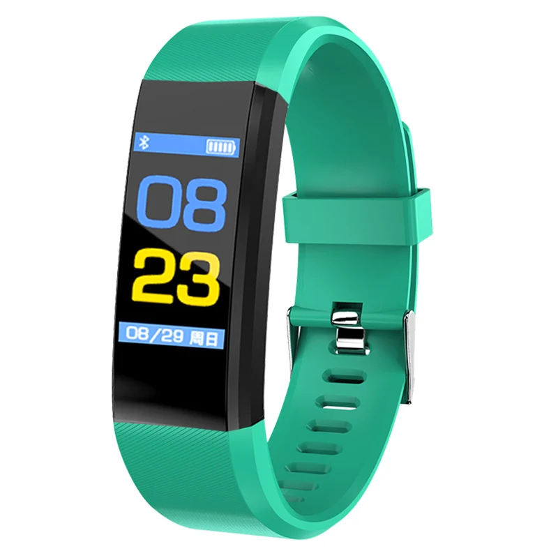 Новинка, умные часы для мужчин и женщин, монитор сердечного ритма, кровяное давление, фитнес-трекер, умные часы, спортивные часы для ios android+ коробка - Цвет: Light blue