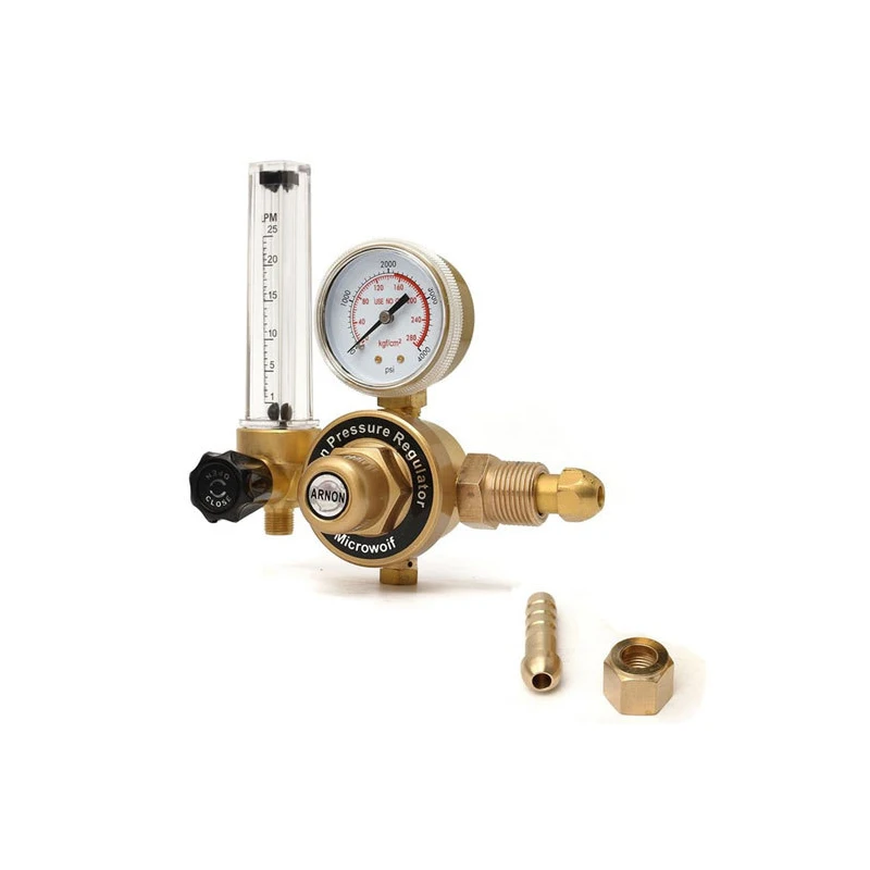 

AR аргон CO2 манометр регулятор давления Mig Tig расходомер контроль редуктор сварочный газ одна трубка аквариум