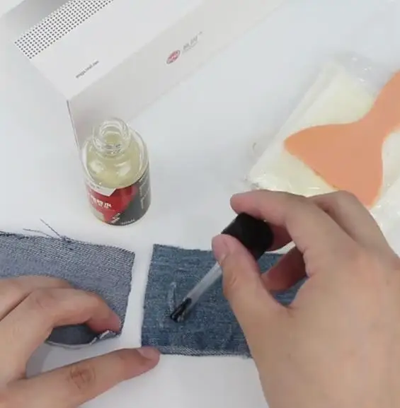 30 мл клей для ремонта одежды ткани набор жидкого раствора надежного шитья не