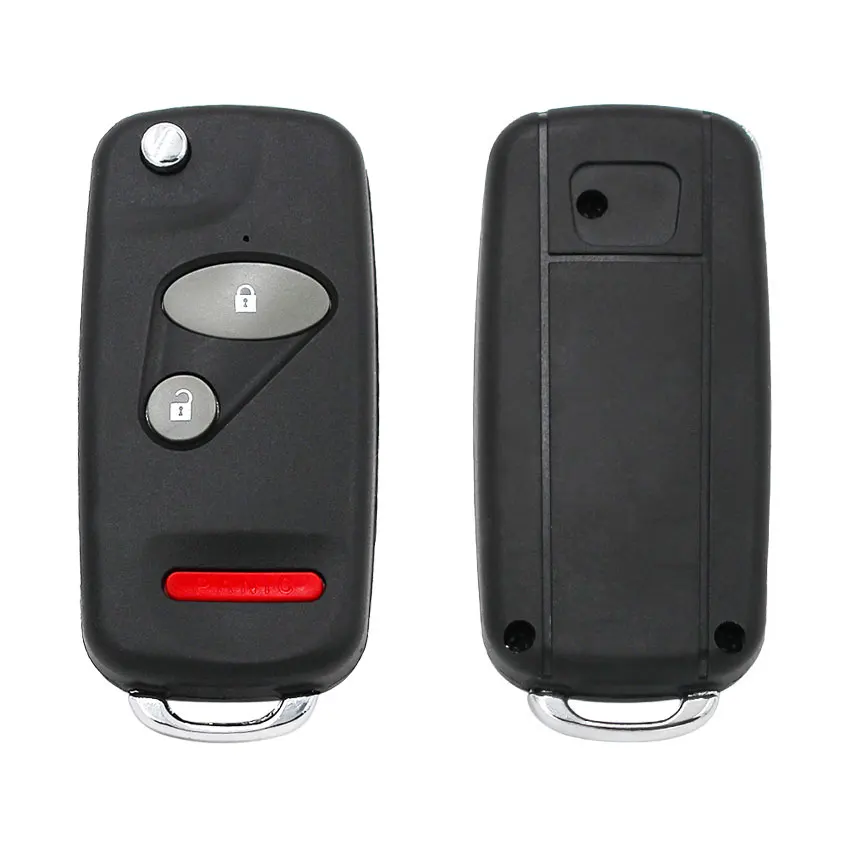 2 + 1 кнопочный модифицированный складной чехол-книжка для дистанционного ключа