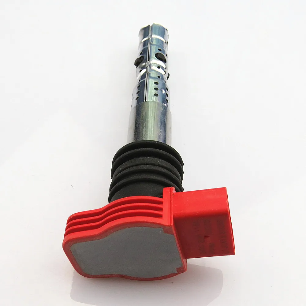 SCJYRXS 6 шт красные катушки зажигания высокого напряжения Свеча 06C905115L 06C 905 115L 115 L для