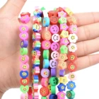 30 шт., бусины из полимерной глины, 10 мм