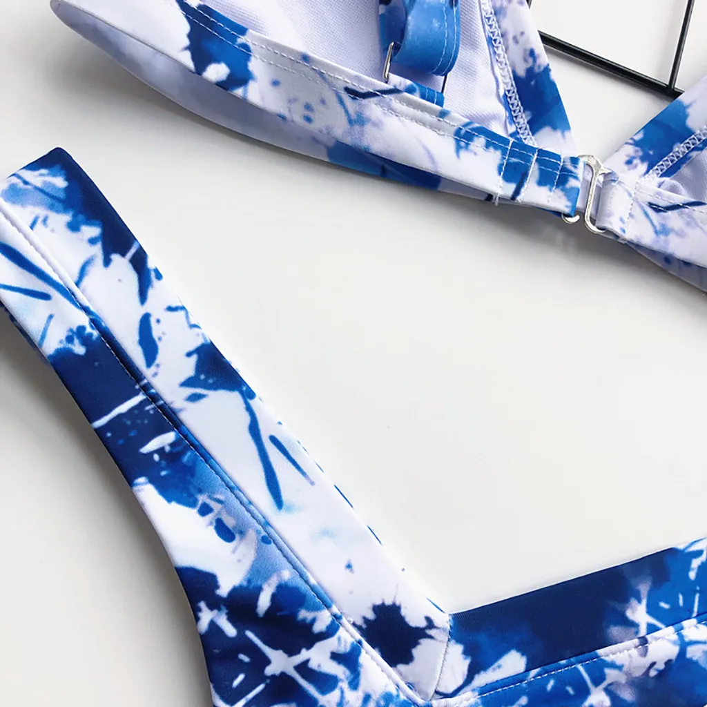 Женский купальник-бикини с принтом SAGACE купальник высокой талией пуш-ап женский |