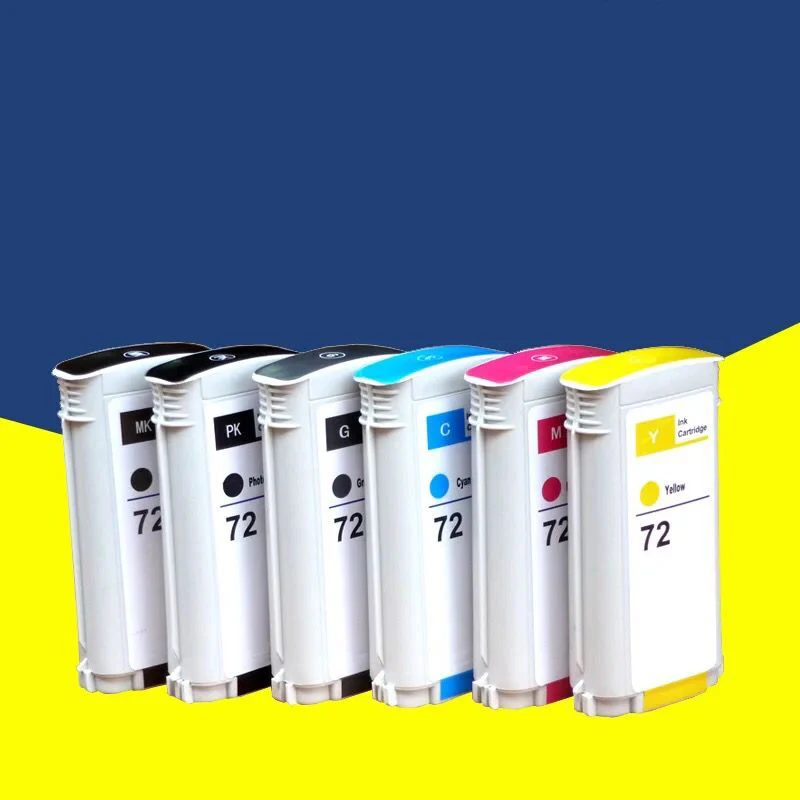 Идеальный картридж для печати Замена для hp 72 full 6 цветных чернил для hp Designjet T610 T620 T770 T790 T795 T1100 T1120 T1200 T1300