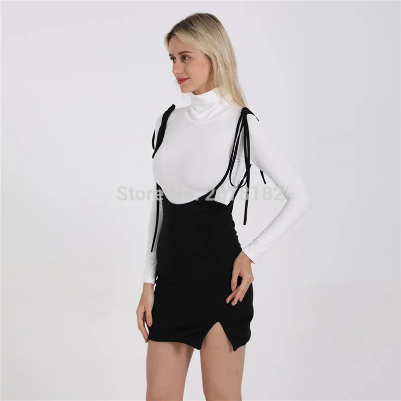 2019 зима осень новое женское сексуальное повседневное Бандажное платье с