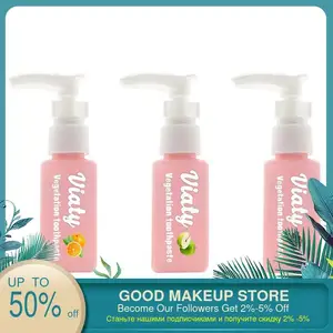 Фруктовая зубная паста Viaty для удаления пятен, отбеливание зубов, сода, зубная паста для борьбы с кровотечением