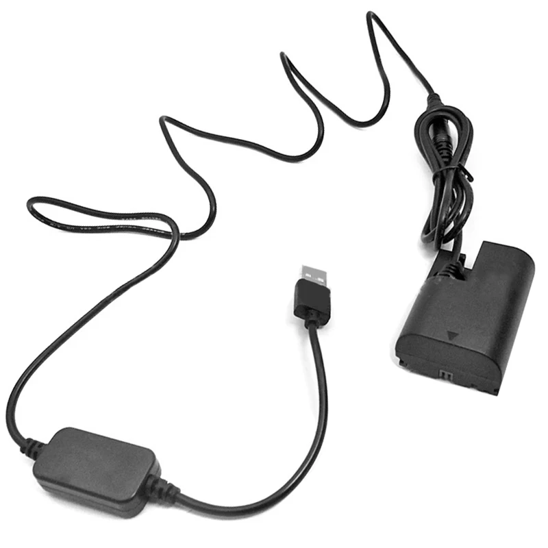 Fonte de Alimentação Adaptador de Alimentação para Canon Bateria Dr-e6 Eos 5d2 5d3 6d 60d 70d 80d 5v Usb Lp-e6 Ack-e6