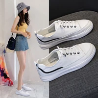 women genuine leather sneakers ladies vulcanize shoes lace up flat light casual fashion soft calcados feminino confortavel 2021