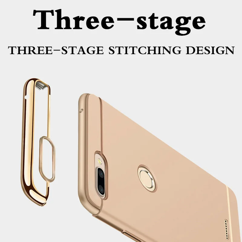 Роскошный чехол 360 Plating для Xiaomi Redmi Note 7 6 Pro Hard Cover 5 Redmo 7A 5A Plus Phone on.
