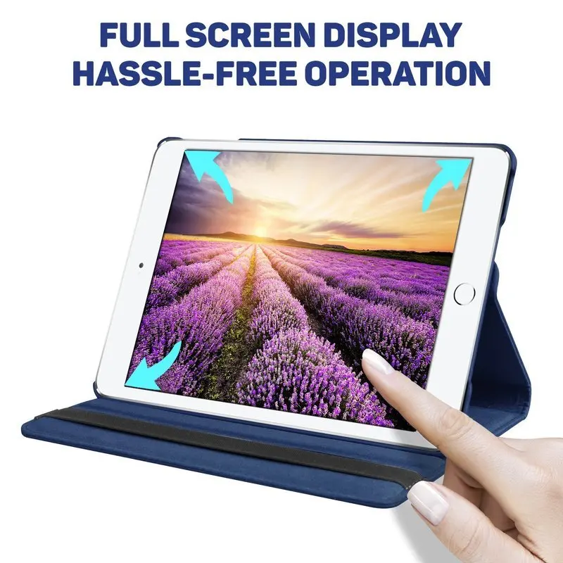 Магнитный флип чехол для нового iPad 9 7 дюймов 2017 2018 PU кожаный смарт пробуждения сна