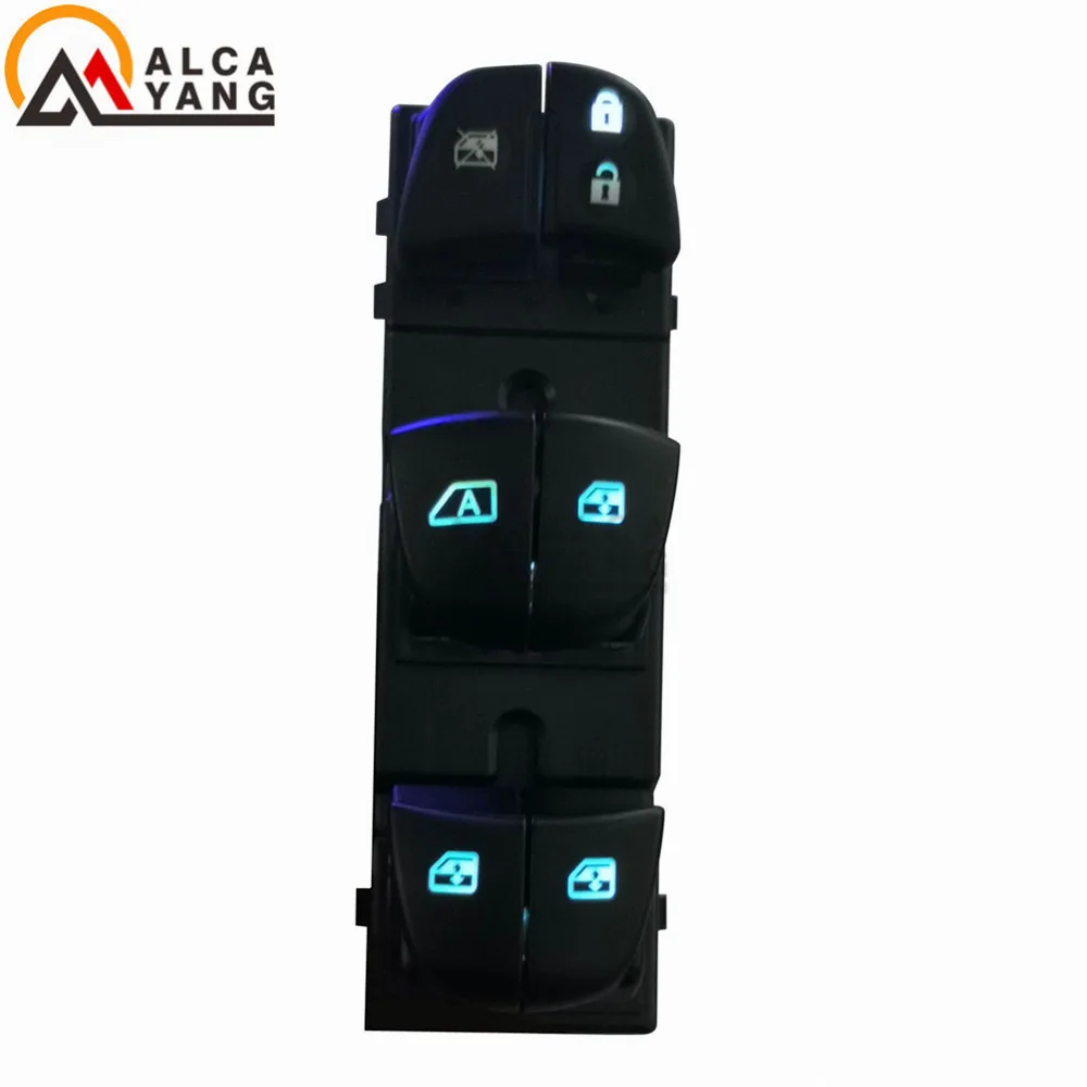 Выключатель стеклоподъемника для Nissan Qashqai/Altima/Sylphy/Tiida/X Trail красный/белый/голубой