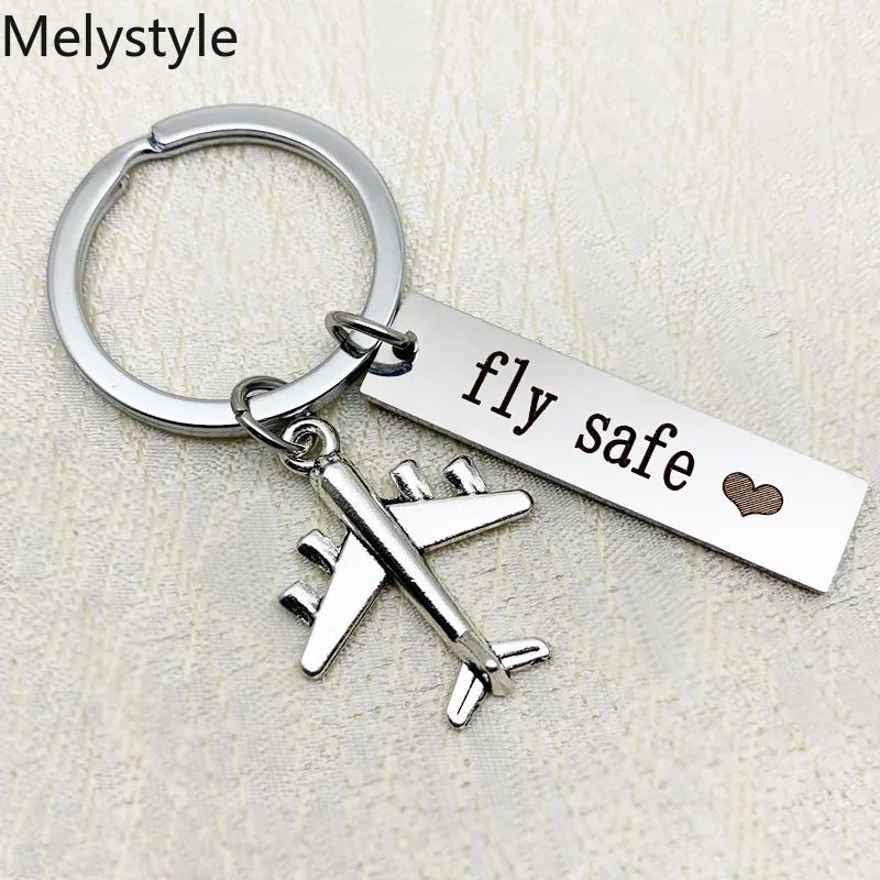 Брелок для ключей Fly Safe 2019 брелок Самолет ювелирные изделия подарок любимого