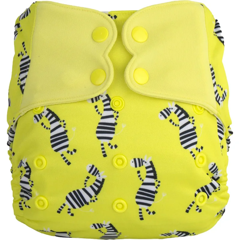 Elfappy новый принт! Чехол для подгузника без карманов моющиеся детские подгузники