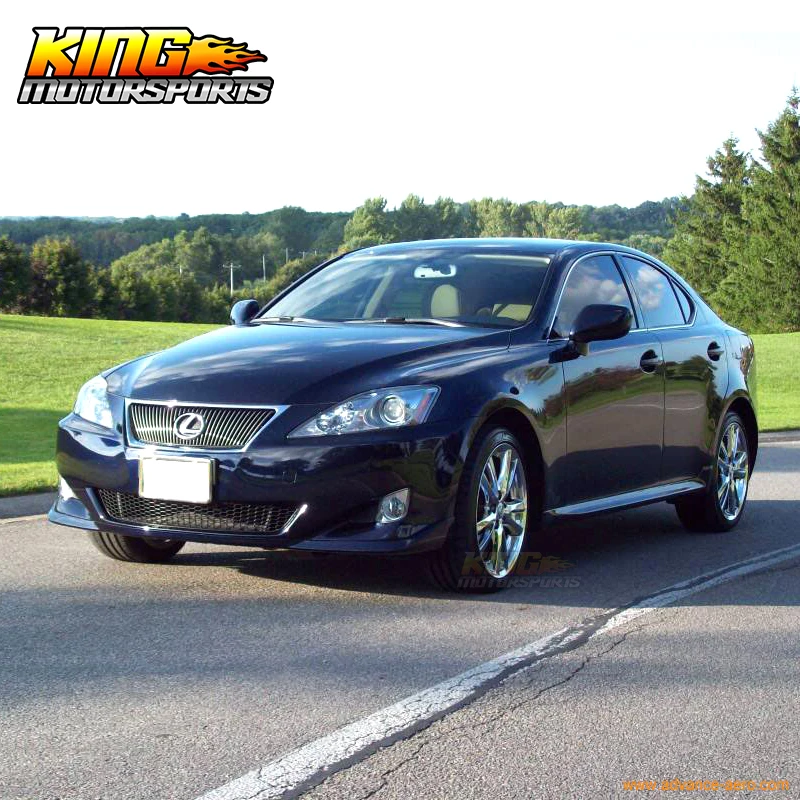 Подходит для 06-08 LEXUS IS250/350 OE стиль передний бампер спойлер боди Неокрашенный