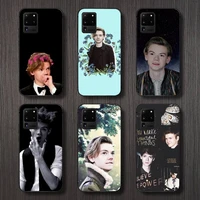 actors thomas sangster newest the fashion phone case for samsung galaxy a s note 10 8 9 20 30 31 40 50 51 70 71 21 s ultra plus