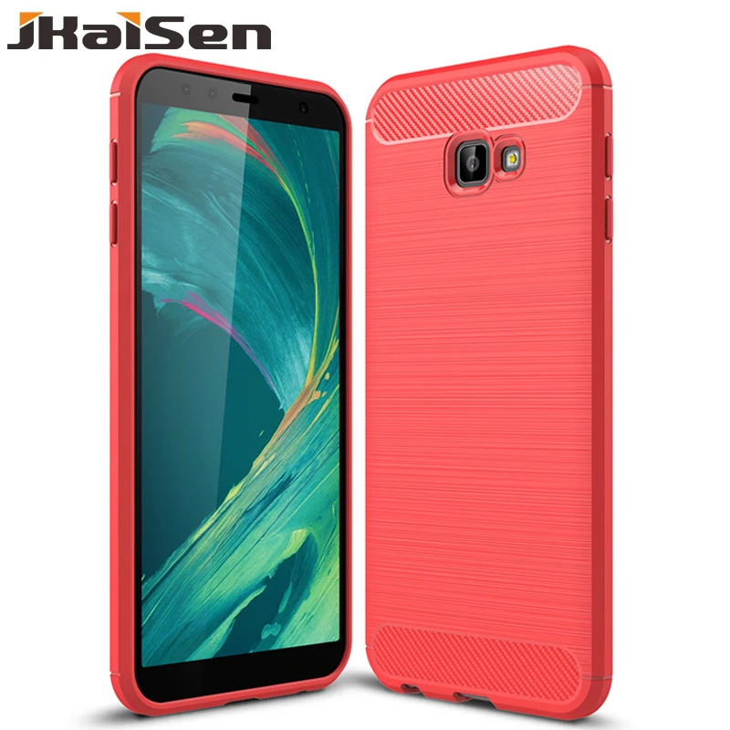 

JKaiSen Shockproof Silicone Phone Case For Samsung Galaxy J6 J7 Prime J7MAX J6Plus J4 J2 Core J8 J7V J7DUO TPU Protective Cover