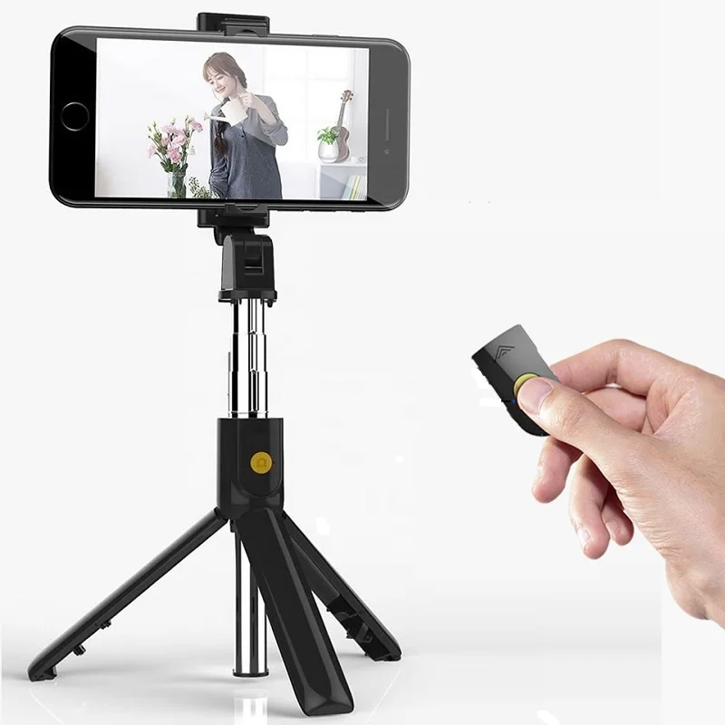 

COOL DIER 3 in 1 Bluetooth Selfie Stick Foldable Mini Tripod Handheld Expandable Monopod With Wireless Shutter For ios Android