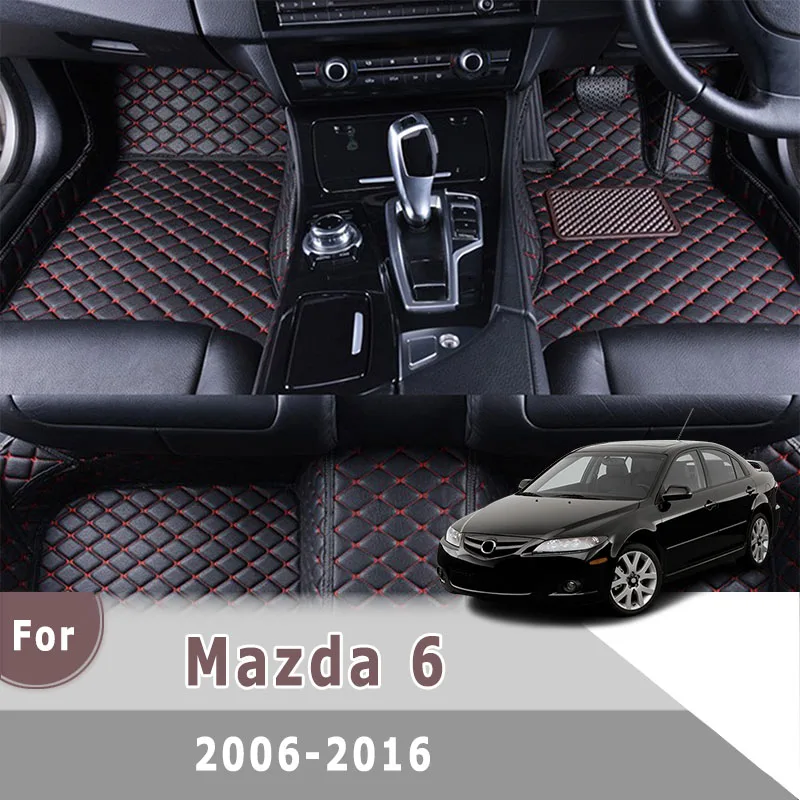 Коврики RHD для Mazda 6 2016 2015 2014 2013 2012 2011 2010 2009 2008 2007 2006 автомобильные коврики