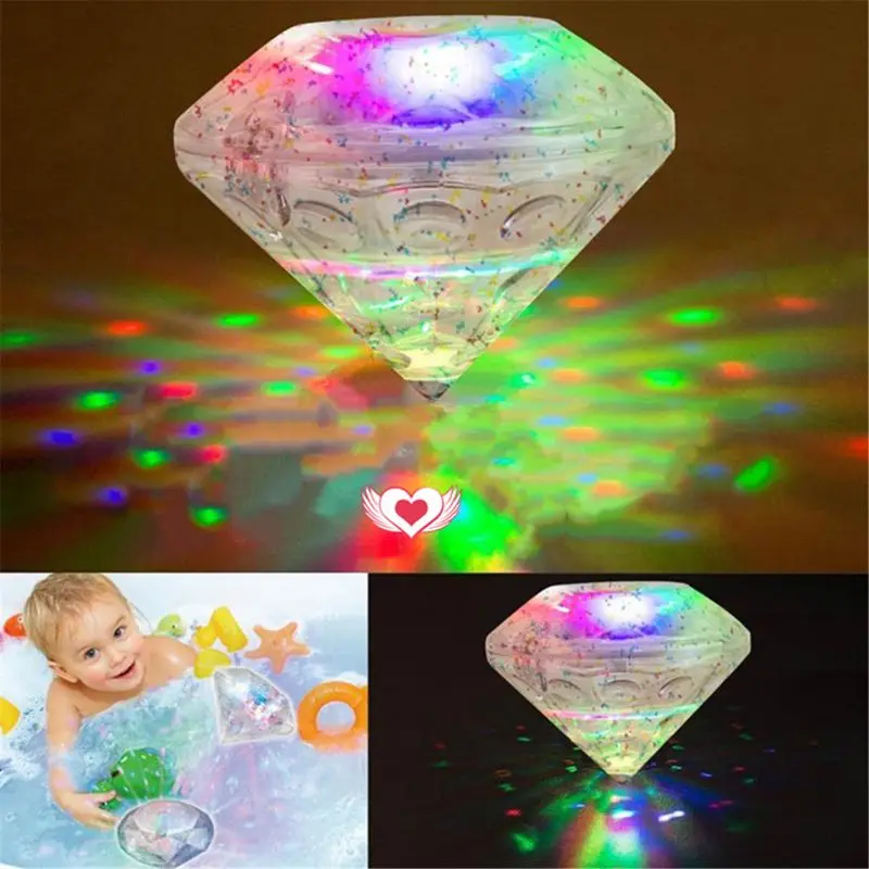 Алмазный плавающий светильник светодиодный светящийся плавательный бассейн