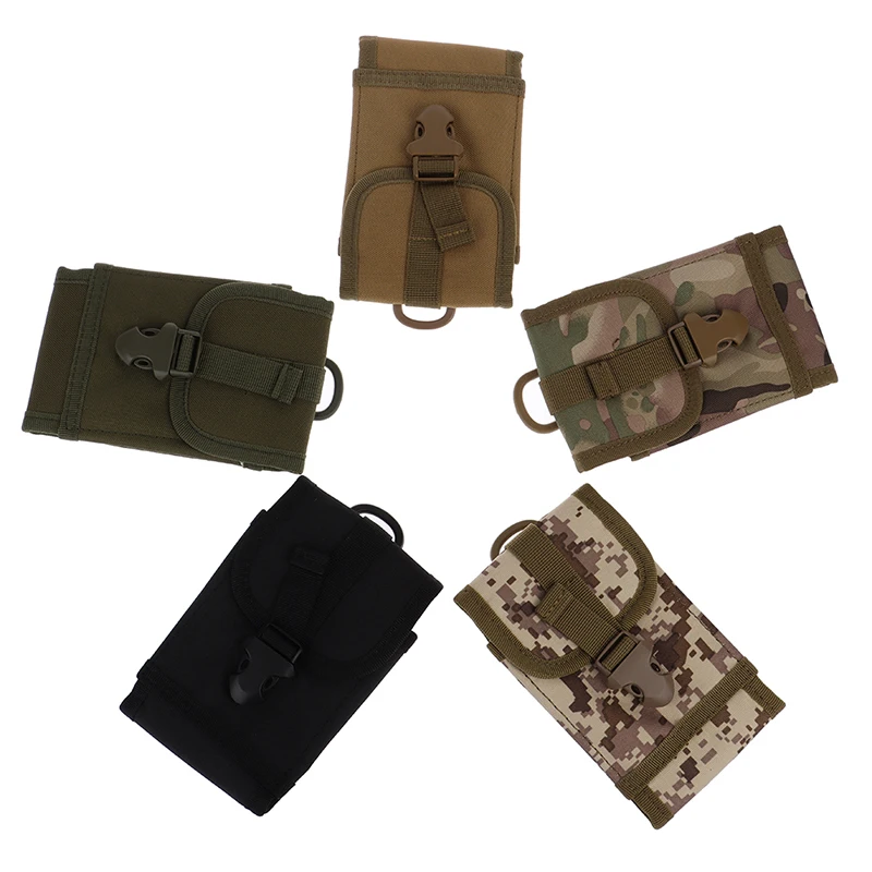 Тактическая двухслойная сумка для телефона Молл мобильный телефон денег