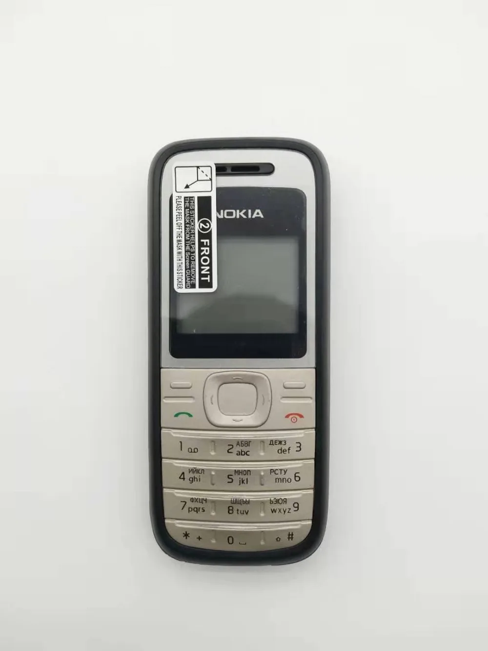 Nokia 1200 разблокированный gsm 900/1800 мобильный телефон с русским иврит польский язык Восстановленный